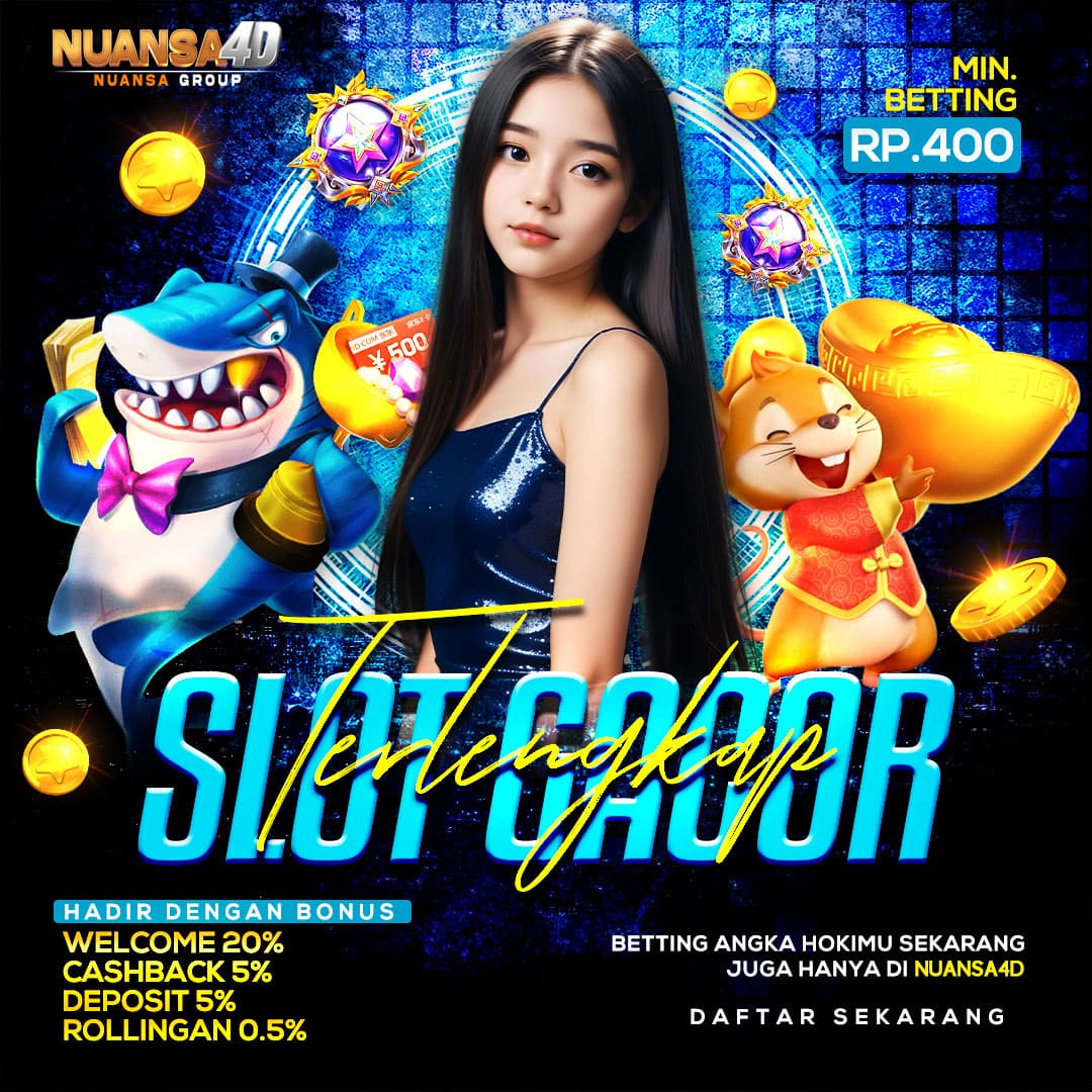 NUANSA4D: Daftar Situs Slot & Agen Togel Indonesia Min Deposit 10rb